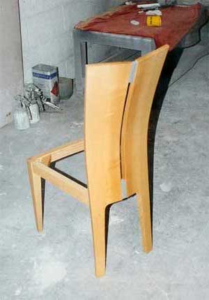 chaise sycomore