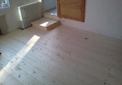 Parquet sapin, Saint Lo