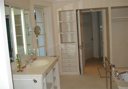 Meuble salle de bain chene brosse, Manche et Ille et Vilaine